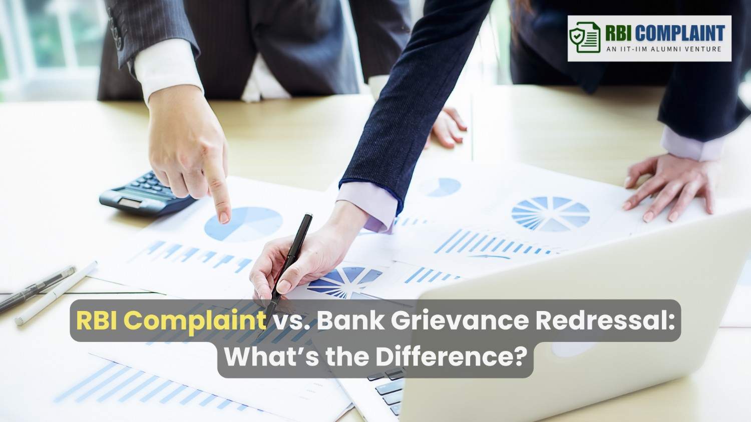 Understand the difference between filing an RBI complaint and using bank grievance redressal. Learn which option is best for resolving your banking issue.